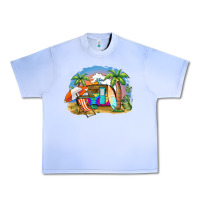 Grape Ice camp life beach Urban Heavy Tee - BarkalooDesign
