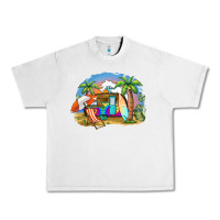 Lunar Rock camp life beach Urban Heavy Tee - BarkalooDesign