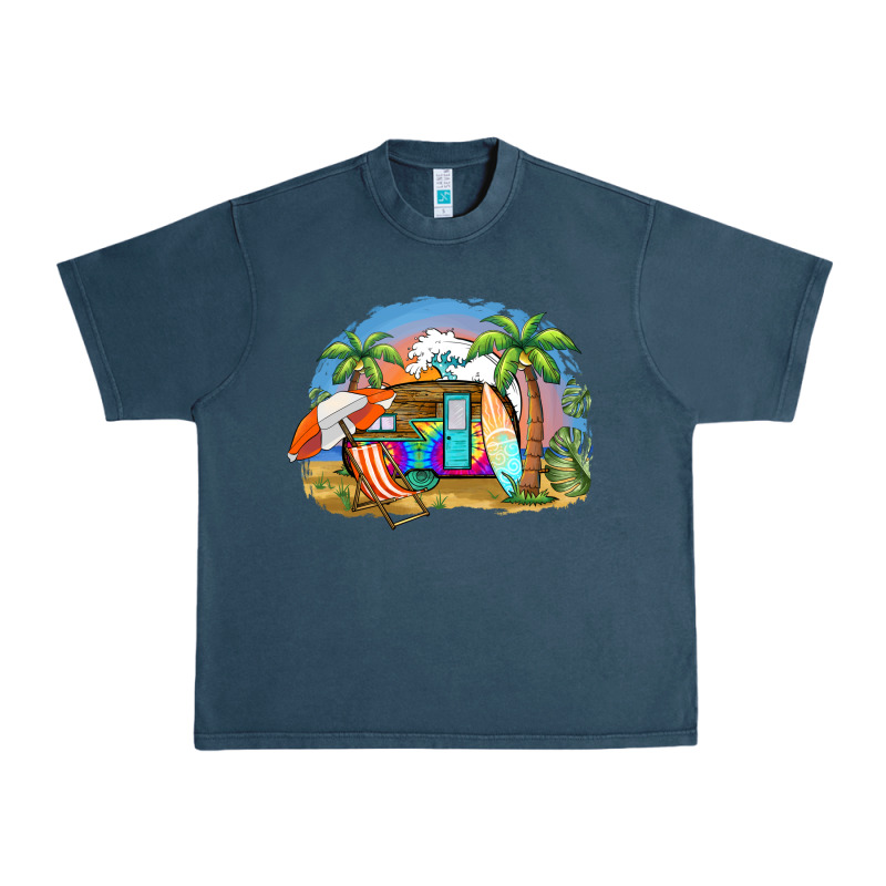 Camp Life Beach Urban Heavy Tee by BarkalooDesign | Teevron