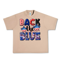 Burro Back the blue 4th of july Urban Heavy Tee - CowGirlArtShop
