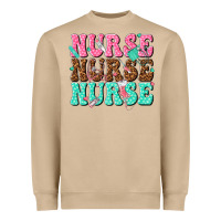 Mushroom nurse nurse nurse Heavyweight Sweatshirt - texasbilliewilder