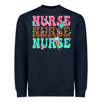 Navy nurse nurse nurse Heavyweight Sweatshirt - texasbilliewilder