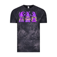 Cloud Black Domestic Violence Warrior Gnomes Vintage Tee - texasbilliewilder