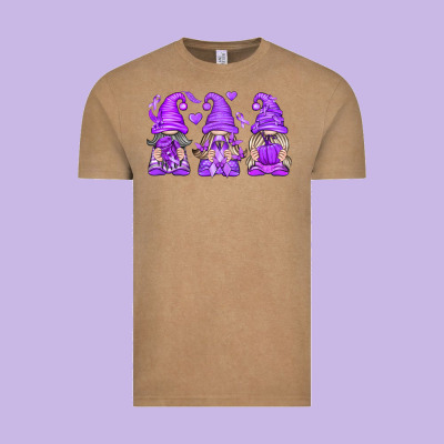 Domestic Violence Warrior Gnomes Vintage Tee Designed By Texasbilliewilder