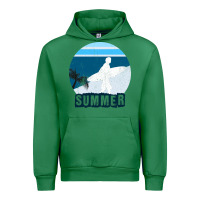 Emerald Summer Surf Urban Hoodie - Bettercallsaul