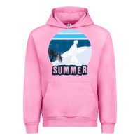 Fuchsia Pink Summer Surf Urban Hoodie - Bettercallsaul