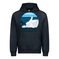 Navy Summer Surf Urban Hoodie - Bettercallsaul