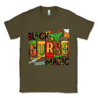 Army Green black nurse magic Classic Tee - AdoDesignShop
