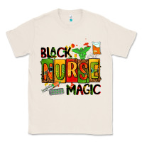 Natural black nurse magic Classic Tee - AdoDesignShop
