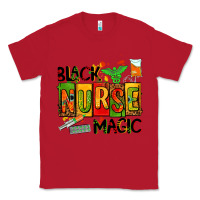 Red black nurse magic Classic Tee - AdoDesignShop