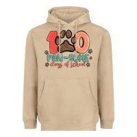 Mushroom 100 pawsome days of school Heavyweight Hoodie - MaliasSmallBusiness