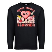 Black cupid's favorite teacher Premium Sweatshirt - MaliasSmallBusiness