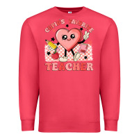 Cardinal cupid's favorite teacher Premium Sweatshirt - MaliasSmallBusiness