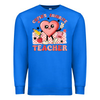 True Royal cupid's favorite teacher Premium Sweatshirt - MaliasSmallBusiness