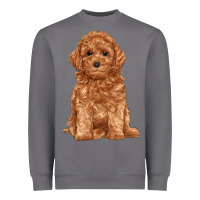 Storm toy poodle Heavyweight Sweatshirt - RanaPortraitStore