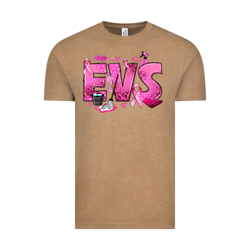 Environmental Services Breast Cancer Vintage Tee by texasbilliewilder | Teevron