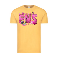 Vintage Mustard Environmental Services Breast Cancer Vintage Tee - texasbilliewilder