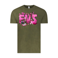 Vintage Olive Environmental Services Breast Cancer Vintage Tee - texasbilliewilder
