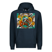 Navy game day mouse pad Premium Hoodie - BundleAndBundleShop