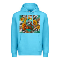 Ocean Blue game day mouse pad Premium Hoodie - BundleAndBundleShop