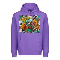 Purple game day mouse pad Premium Hoodie - BundleAndBundleShop