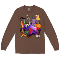 Chestnut zombie nurse   halloween Long Sleeve Tee - AdoDesignShop