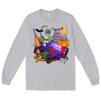 Moon Dust zombie nurse   halloween Long Sleeve Tee - AdoDesignShop
