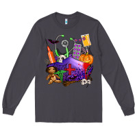 Smoke zombie nurse   halloween Long Sleeve Tee - AdoDesignShop