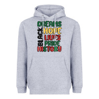 Heather Grey dreams hope lives pride Heavyweight Hoodie - MaliasSmallBusiness