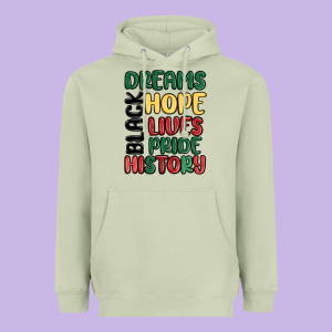 Dreams Hope Lives Pride Heavyweight Hoodie Designed By Maliassmallbusiness