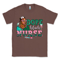 Chestnut afro  nurse dope black Classic Tee - AdoDesignShop