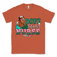 Copper afro  nurse dope black Classic Tee - AdoDesignShop