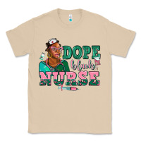 Mushroom afro  nurse dope black Classic Tee - AdoDesignShop