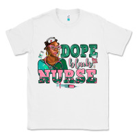 White afro  nurse dope black Classic Tee - AdoDesignShop