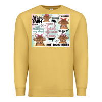 Antique Gold cow farm life Premium Sweatshirt - MaliasSmallBusiness