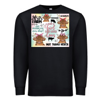 Black cow farm life Premium Sweatshirt - MaliasSmallBusiness
