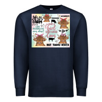 Navy cow farm life Premium Sweatshirt - MaliasSmallBusiness