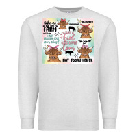 Oatmeal Heather cow farm life Premium Sweatshirt - MaliasSmallBusiness