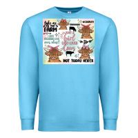 Ocean Blue cow farm life Premium Sweatshirt - MaliasSmallBusiness