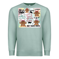 Seafoam cow farm life Premium Sweatshirt - MaliasSmallBusiness