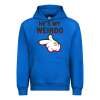 He's My Weirdo Galaxy Urban Hoodie | Teevron