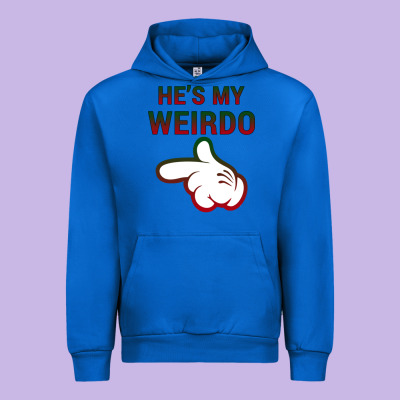 He's My Weirdo Galaxy Urban Hoodie Designed By Bettercallsaul