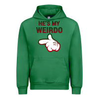 Emerald He's My Weirdo Galaxy Urban Hoodie - Bettercallsaul