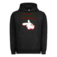 Pigment Black He's My Weirdo Galaxy Urban Hoodie - Bettercallsaul