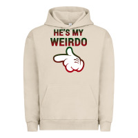 Pigment French Oak He's My Weirdo Galaxy Urban Hoodie - Bettercallsaul