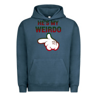 Pigment Midnight Navy He's My Weirdo Galaxy Urban Hoodie - Bettercallsaul