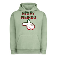 Pigment Oil Green He's My Weirdo Galaxy Urban Hoodie - Bettercallsaul