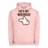 Pigment Salmon He's My Weirdo Galaxy Urban Hoodie - Bettercallsaul