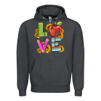 Smoke love with pen and  serape leopard Zipper Hoodie - Artiststas