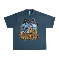 Midnight Navy summer Urban Heavy Tee - SublimationCraftShop